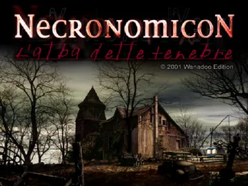 Necronomicon - Ispirato Alle Opere Di (IT) screen shot title